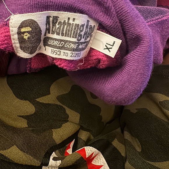 BAPE SWEAT SHORTS SWEATPANTS XL Fits M-XL - Picture 2 of 2